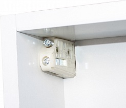 Style Line Зеркальный шкаф Каре 50 L с подсветкой – фотография-9